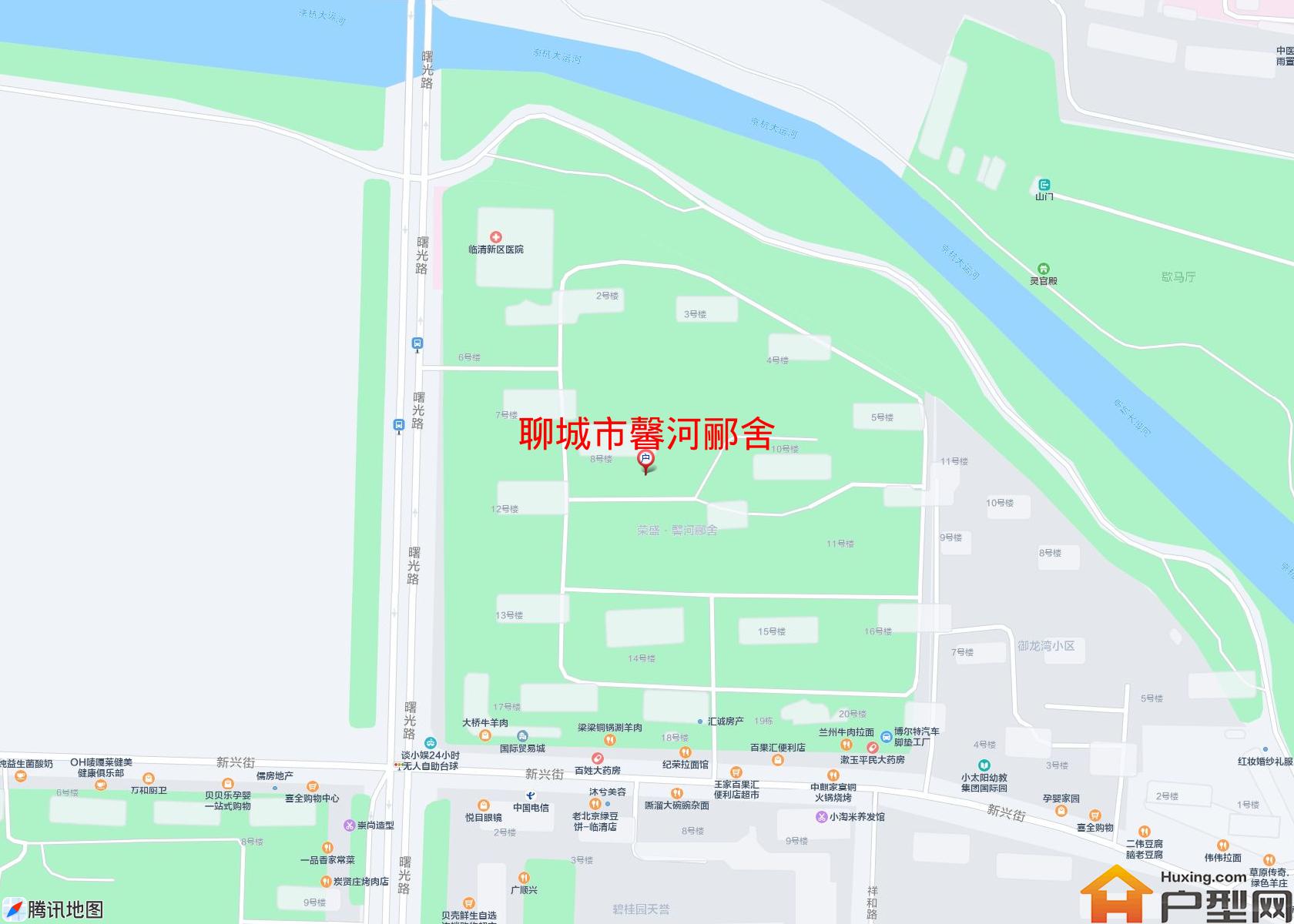 馨河郦舍小区 - 户型网