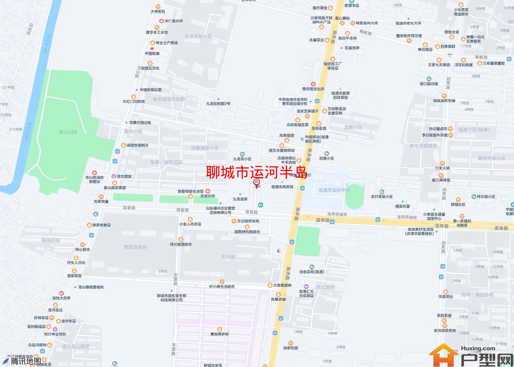 运河半岛小区 - 户型网