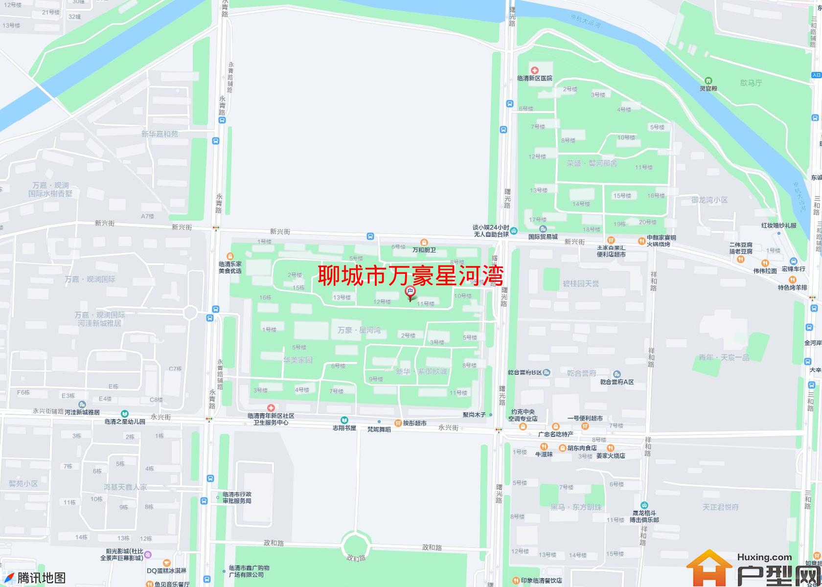 万豪星河湾小区 - 户型网