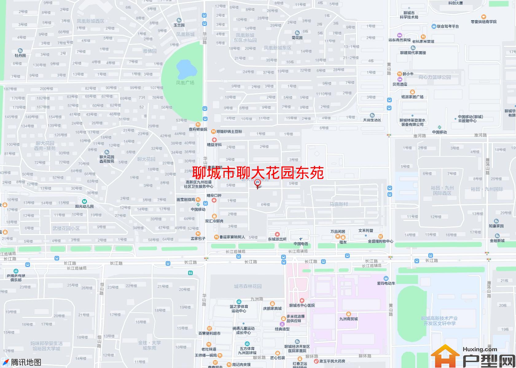 聊大花园东苑小区 - 户型网