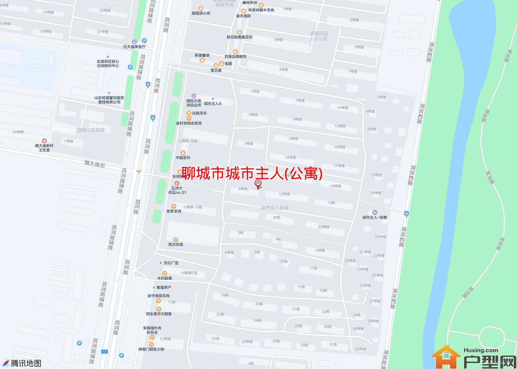 城市主人(公寓)小区 - 户型网