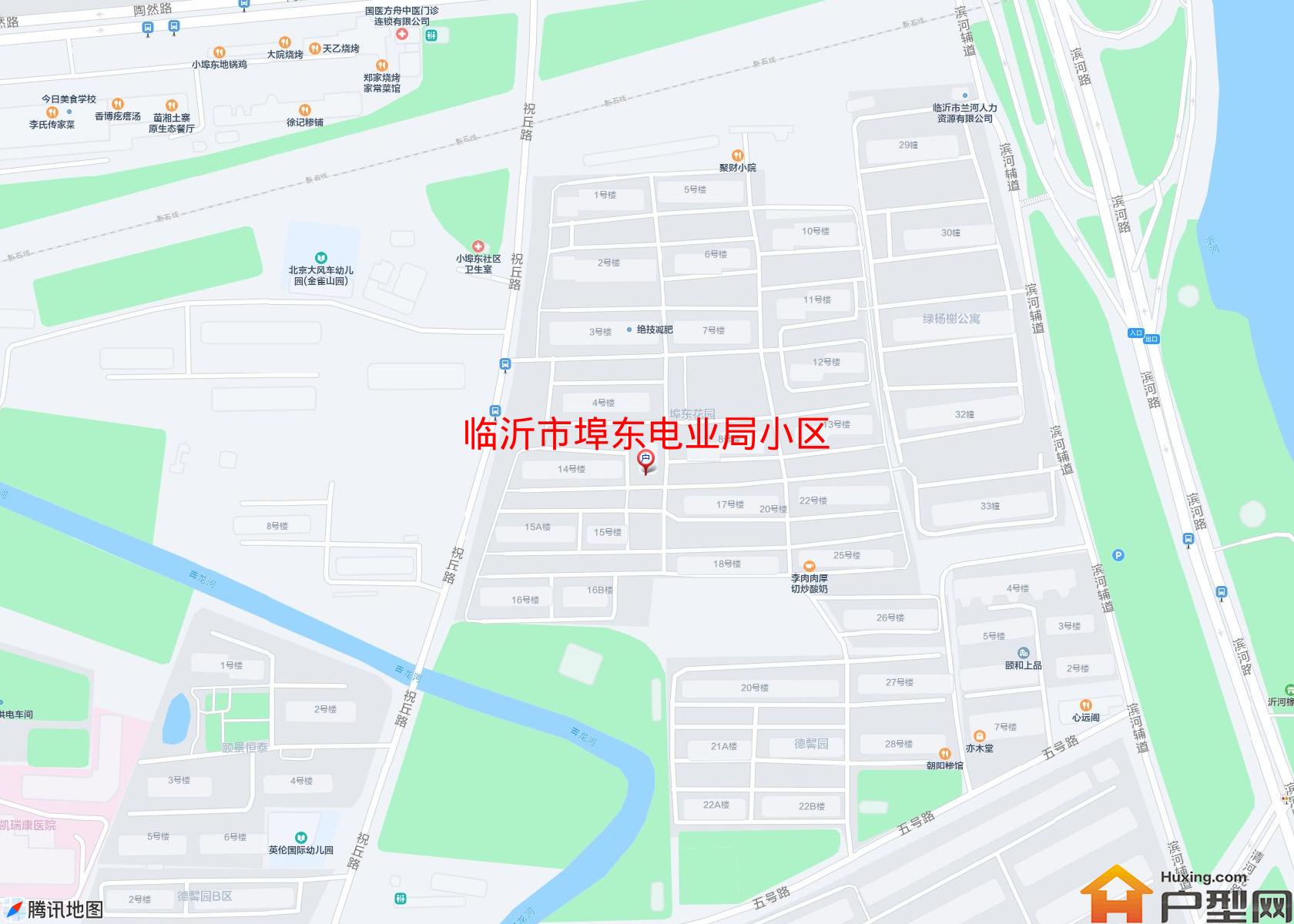 埠东电业局小区小区 - 户型网