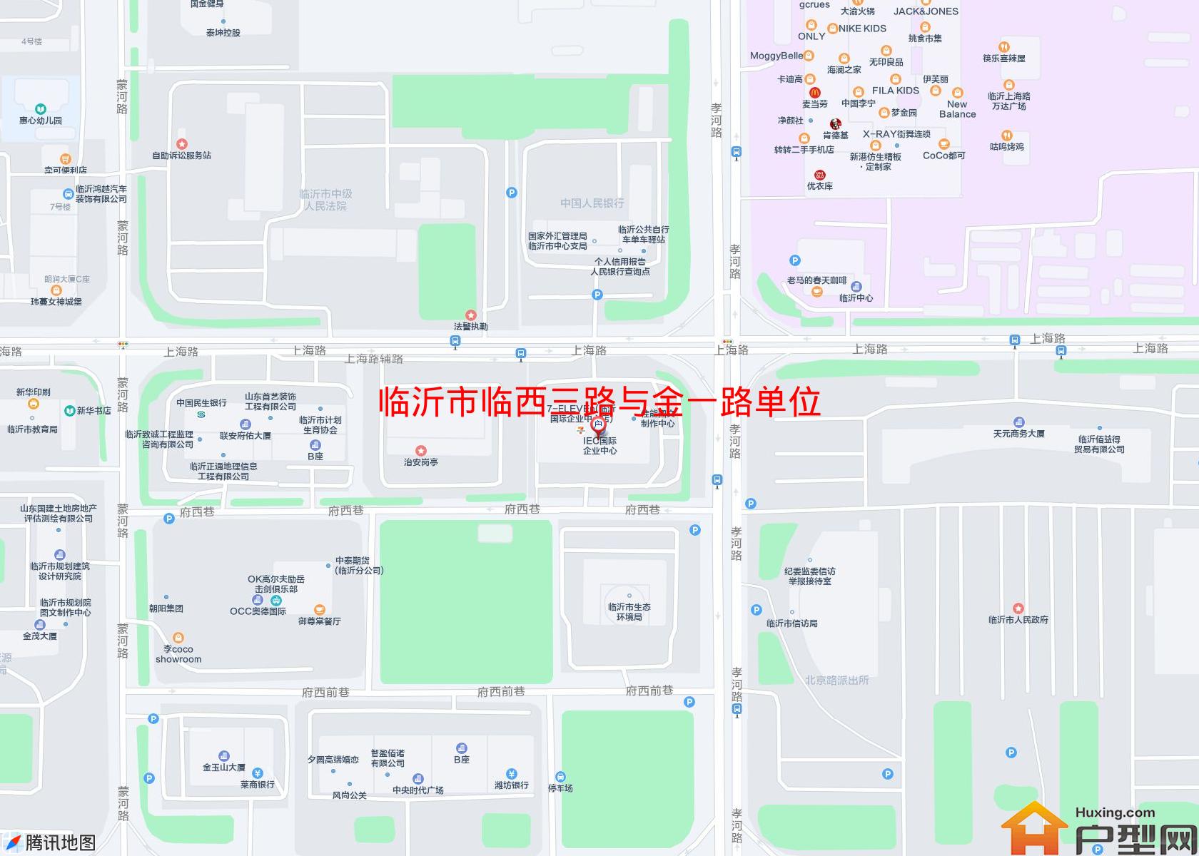 临西三路与金一路单位小区 - 户型网