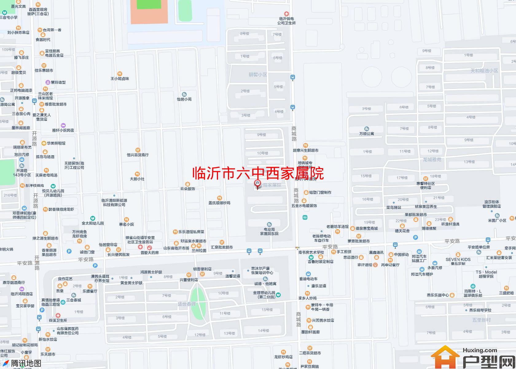 六中西家属院小区 - 户型网