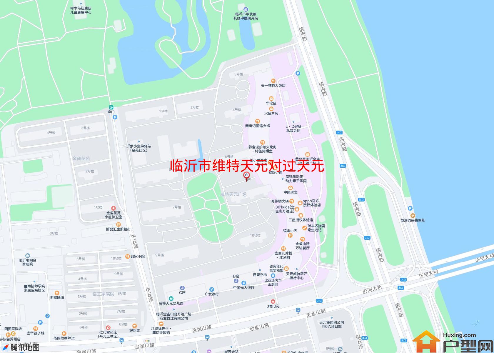 维特天元对过天元小区 - 户型网
