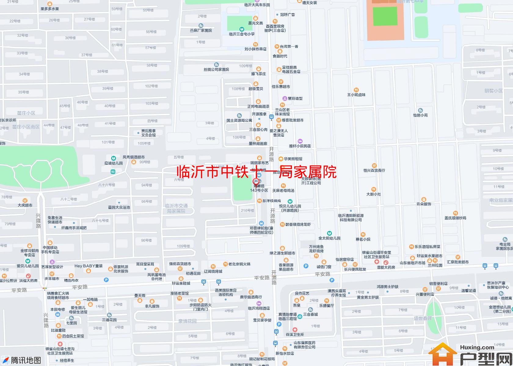 中铁十一局家属院小区 - 户型网