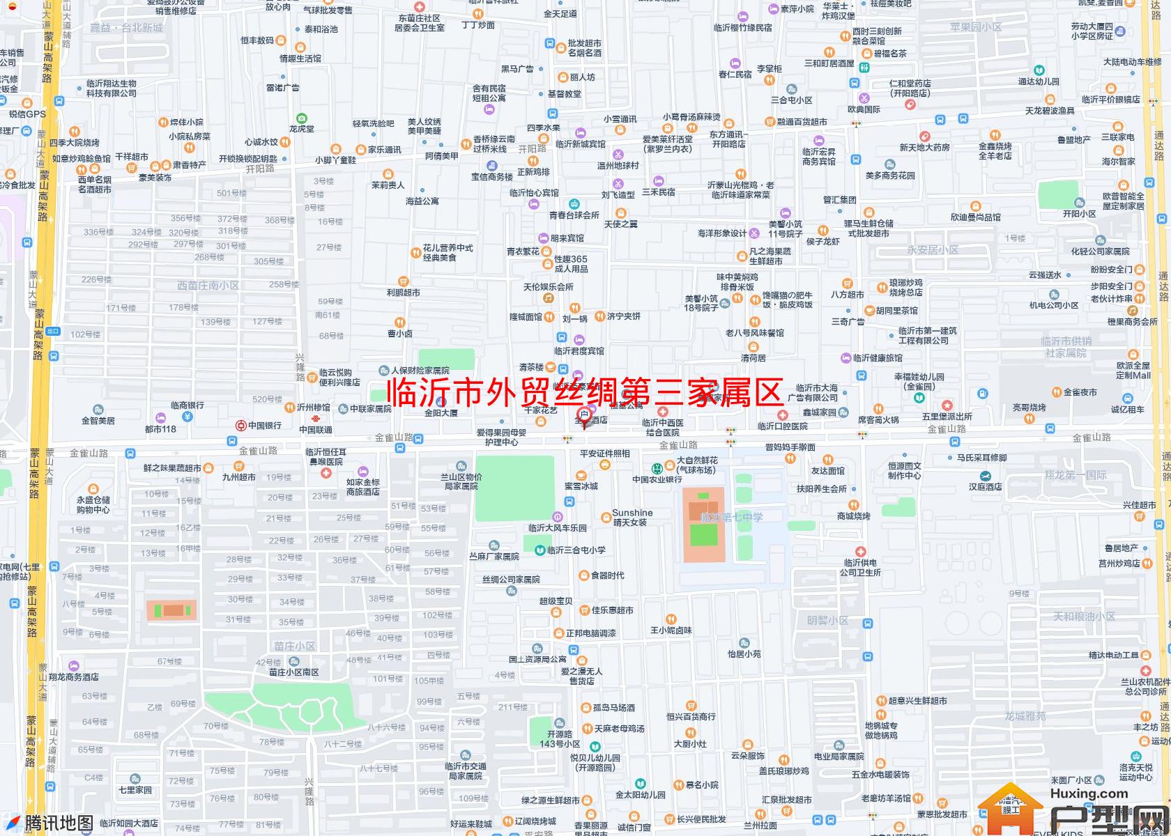 外贸丝绸第三家属区小区 - 户型网