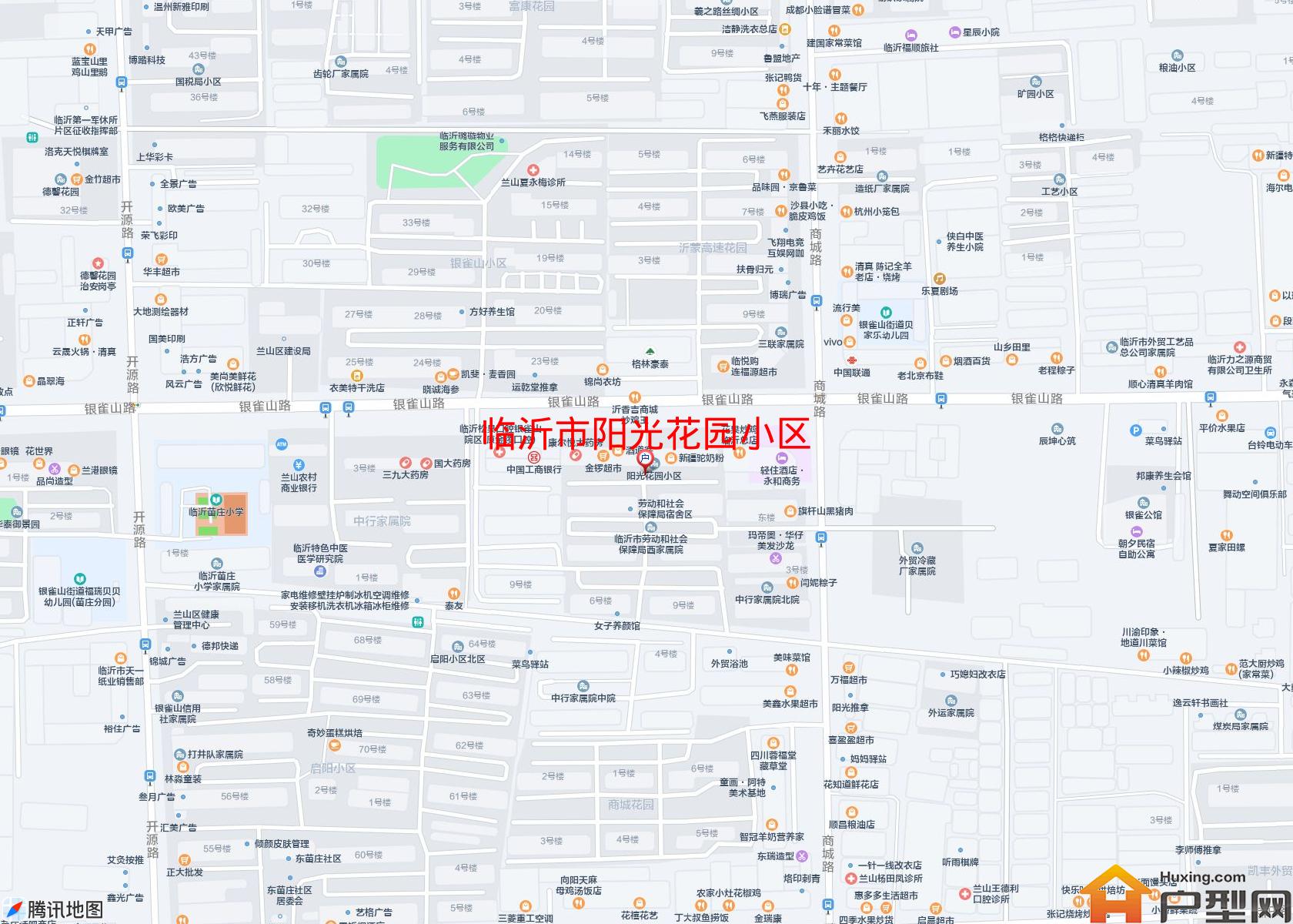 阳光花园小区小区 - 户型网