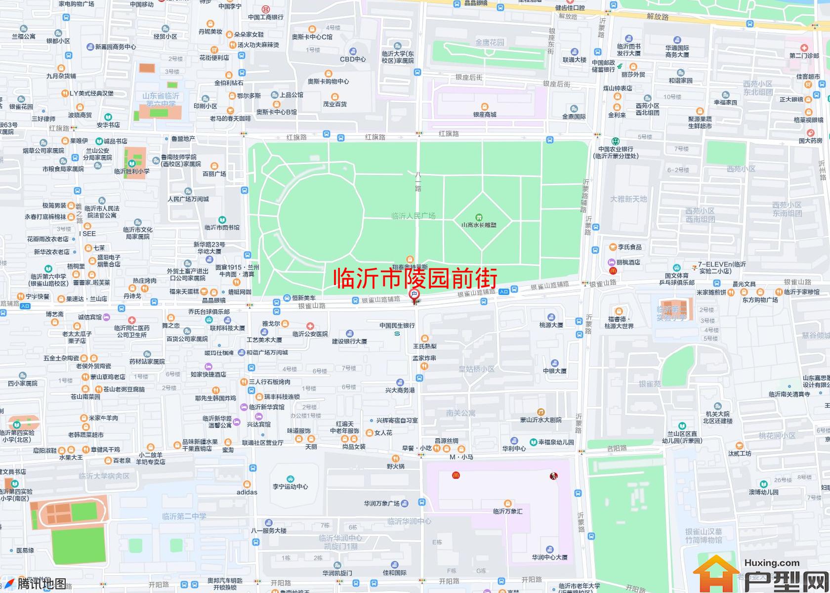 陵园前街小区 - 户型网