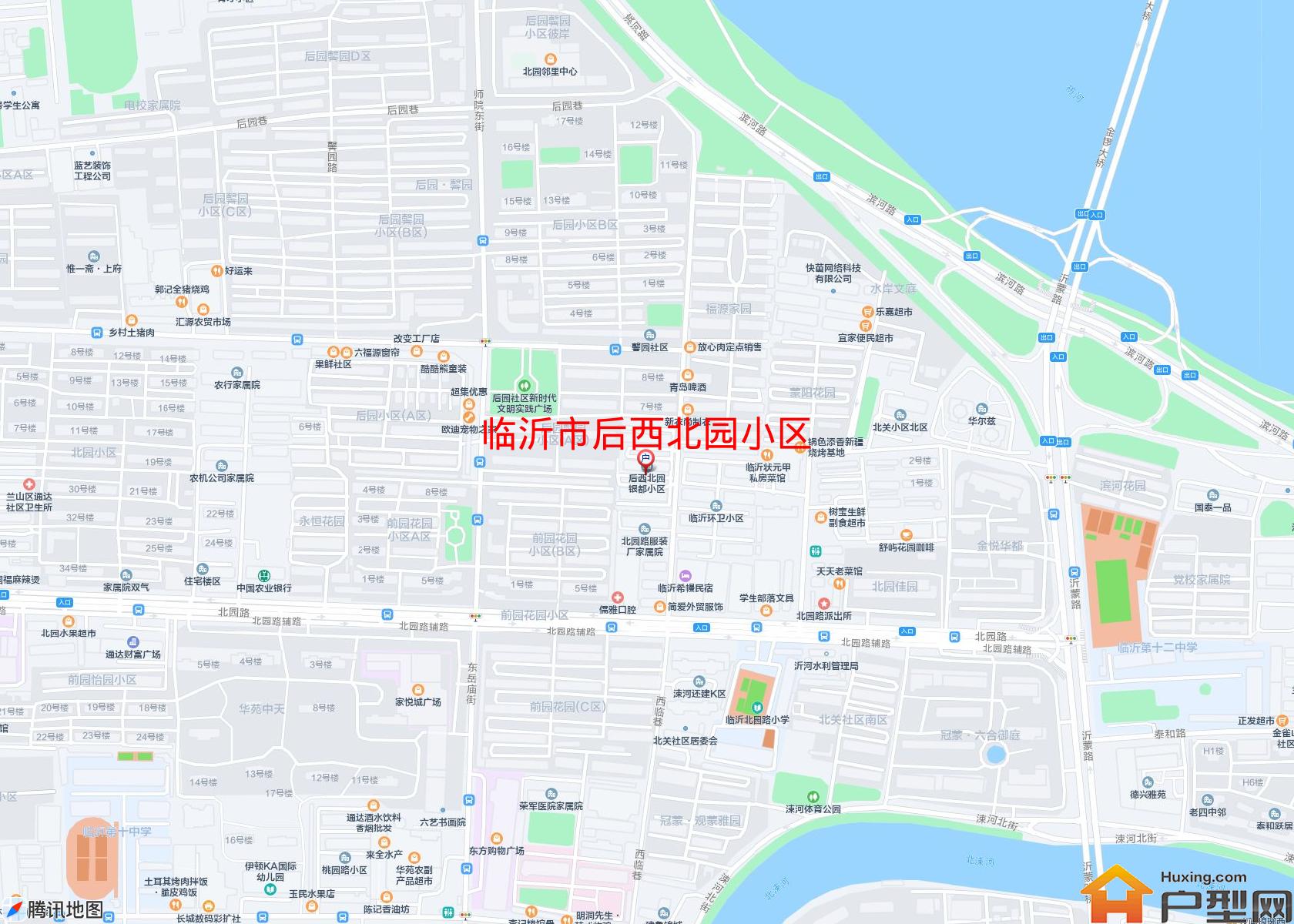 后西北园小区小区 - 户型网