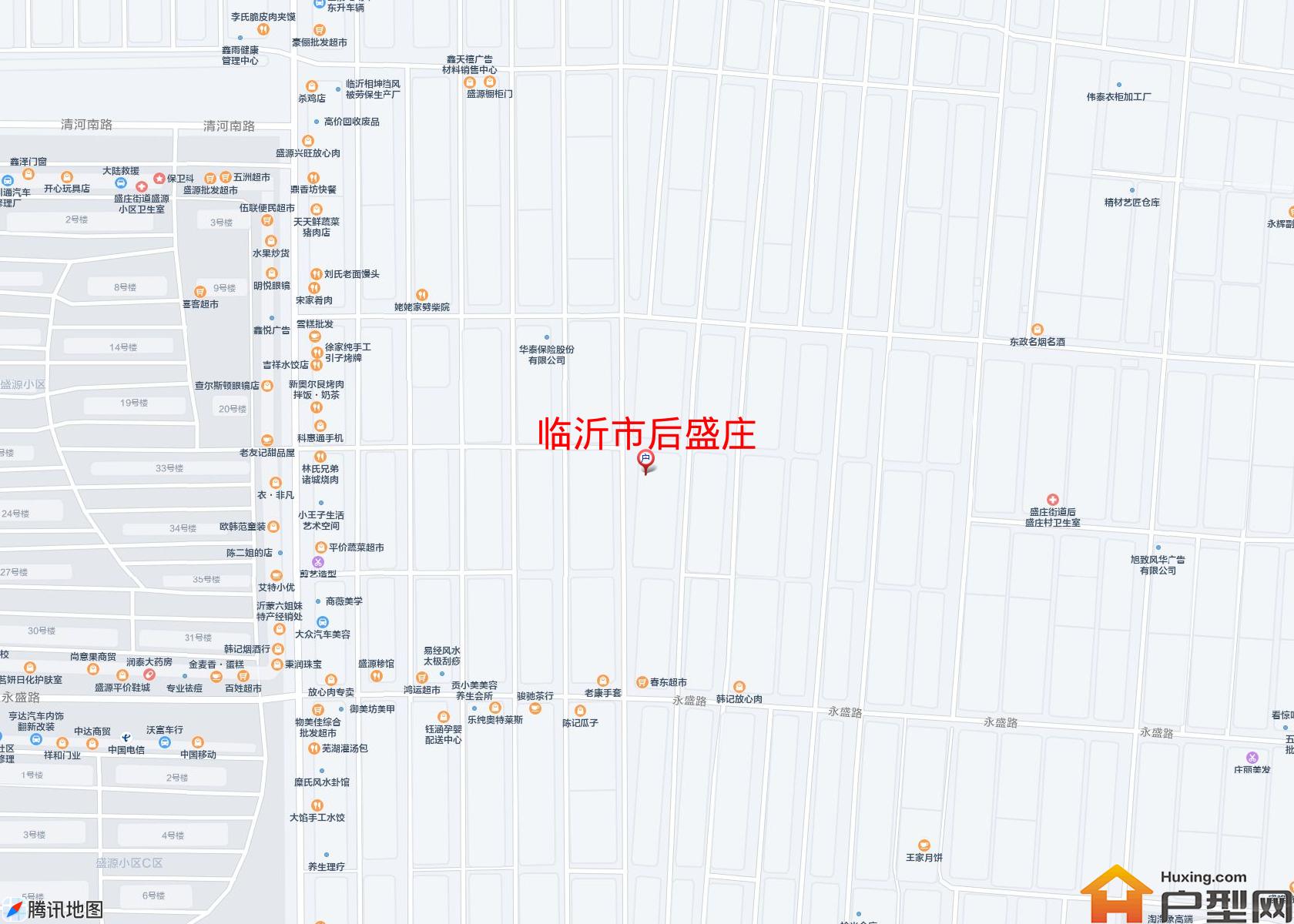 后盛庄小区 - 户型网