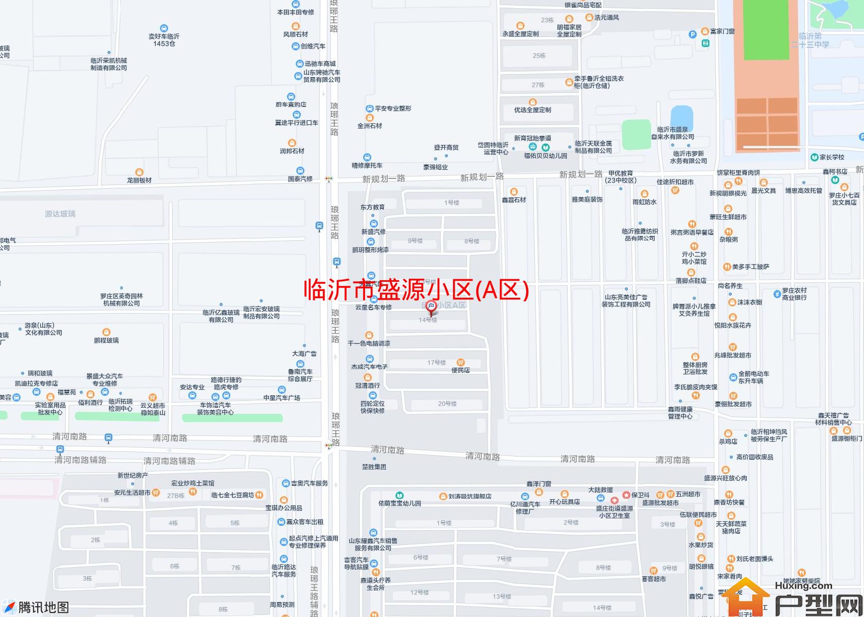 盛源小区(A区)小区 - 户型网