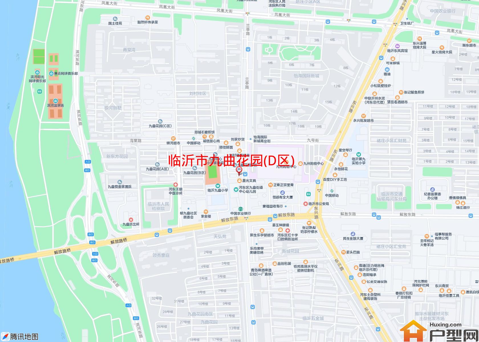 九曲花园(D区)小区 - 户型网