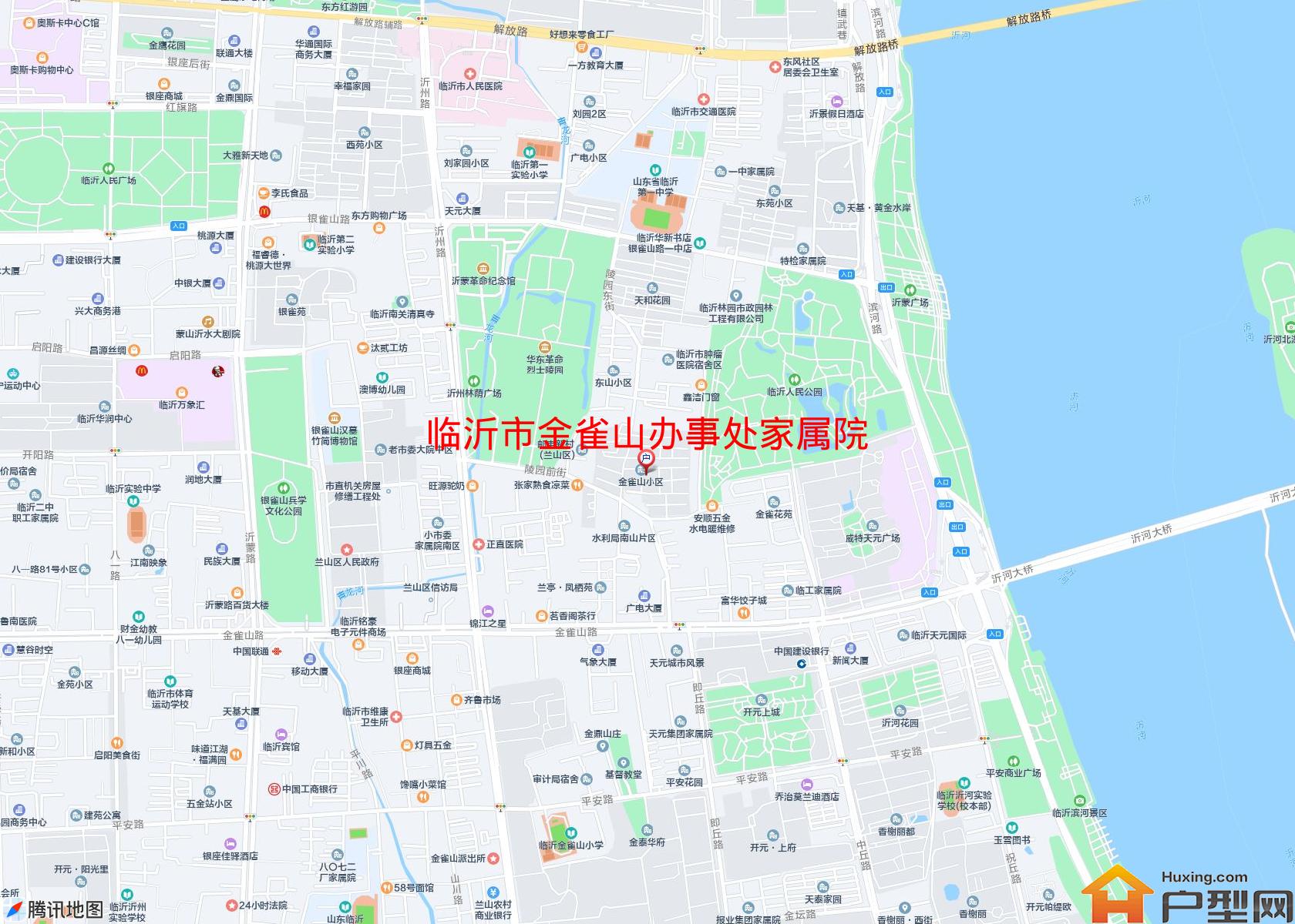 金雀山办事处家属院小区 - 户型网