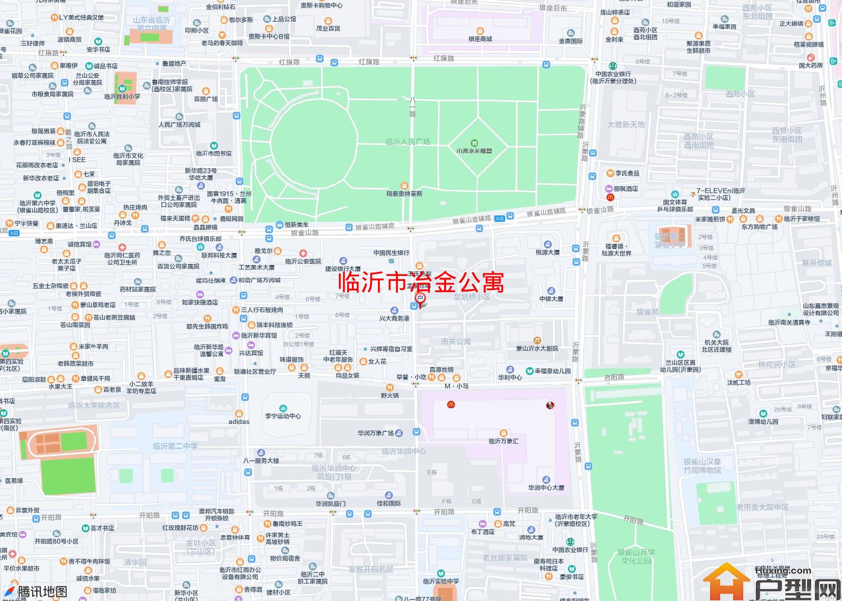 冶金公寓小区 - 户型网