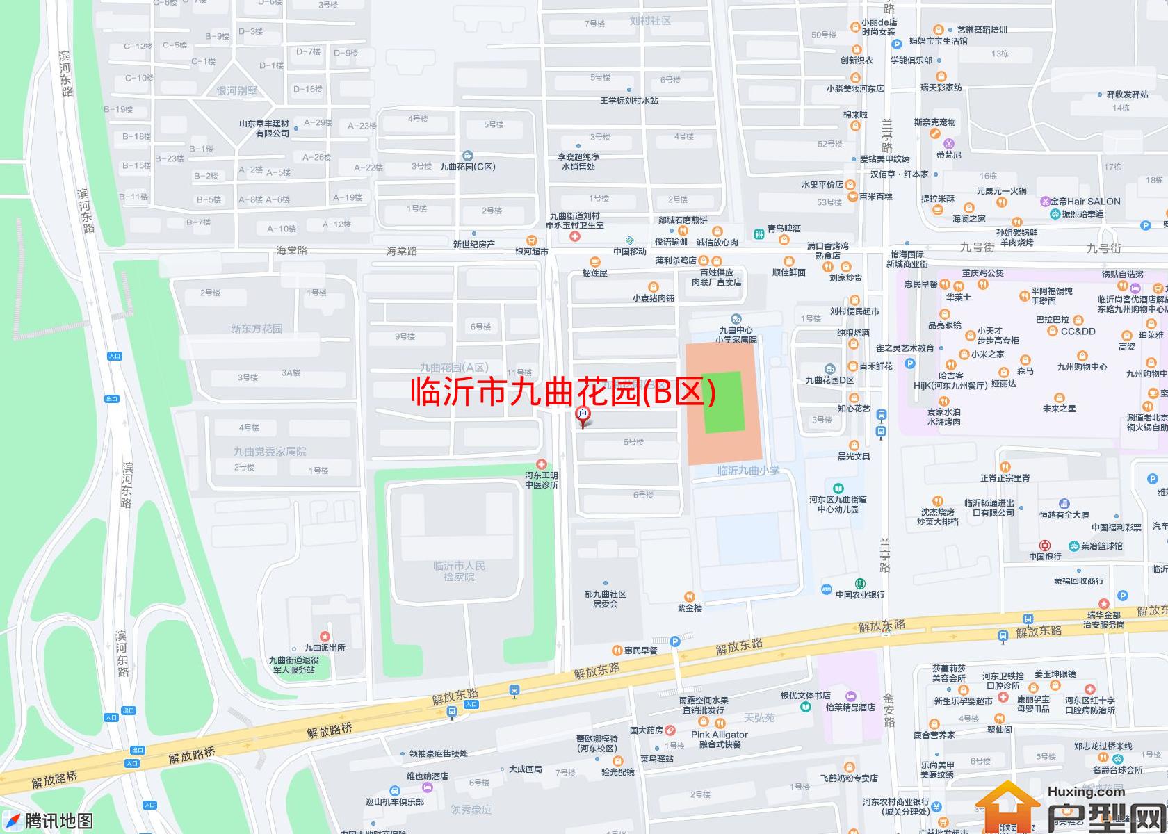 九曲花园(B区)小区 - 户型网