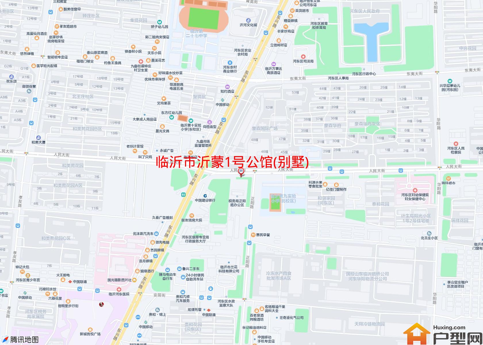沂蒙1号公馆(别墅)小区 - 户型网