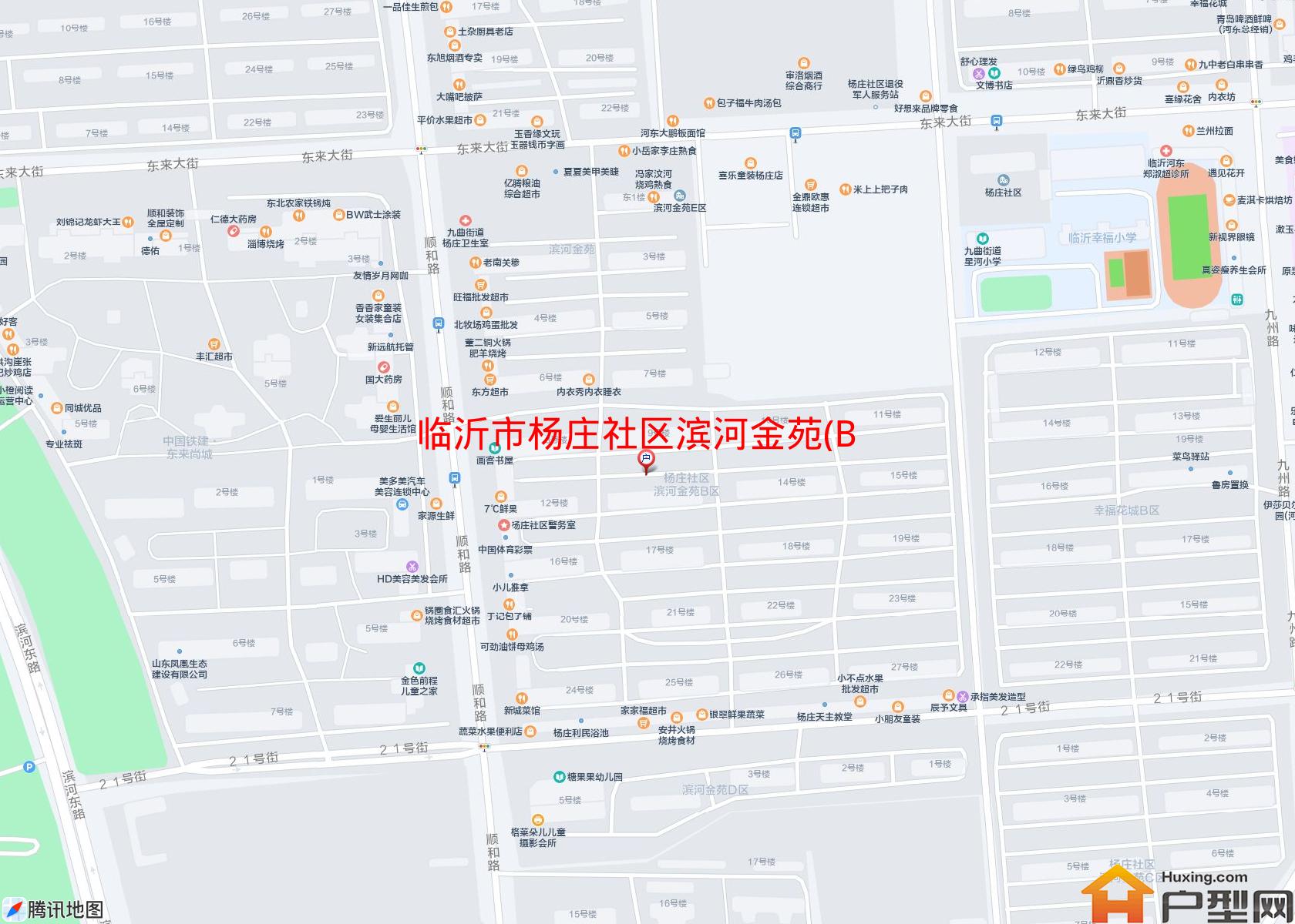 杨庄社区滨河金苑(B区)小区 - 户型网