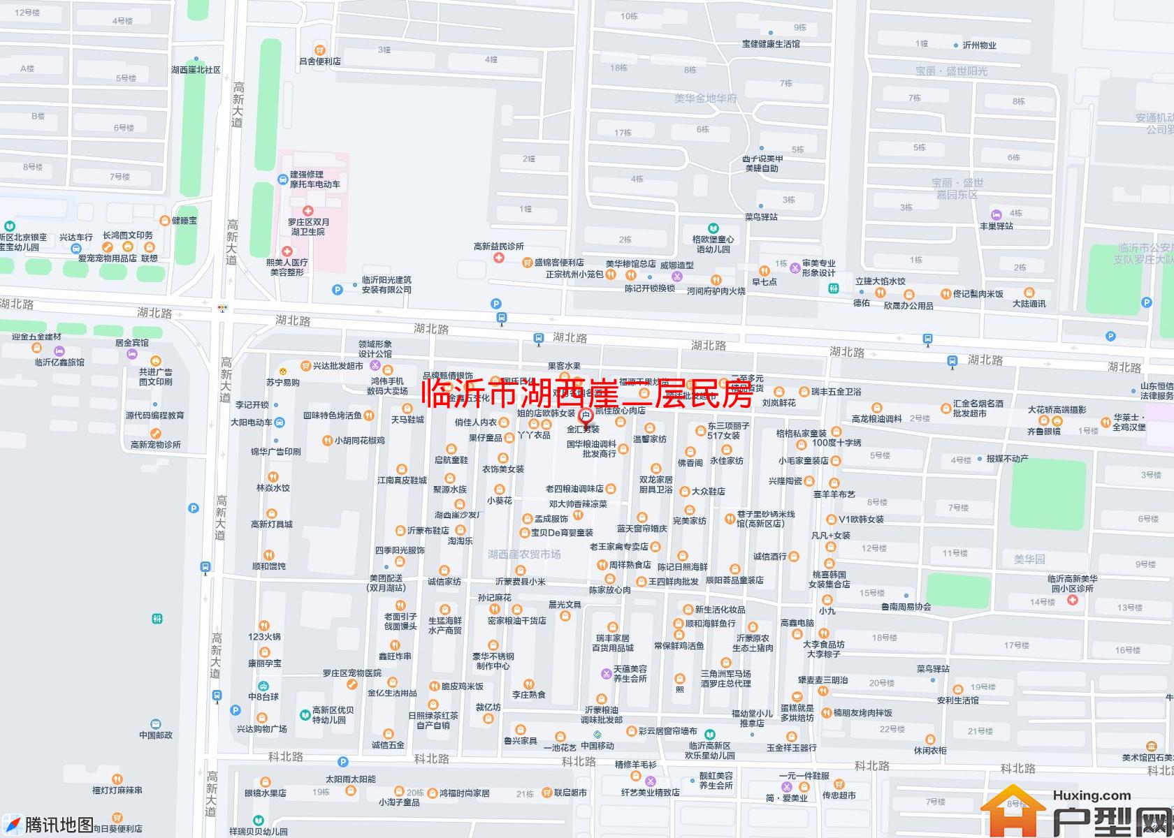 湖西崖二层民房小区 - 户型网