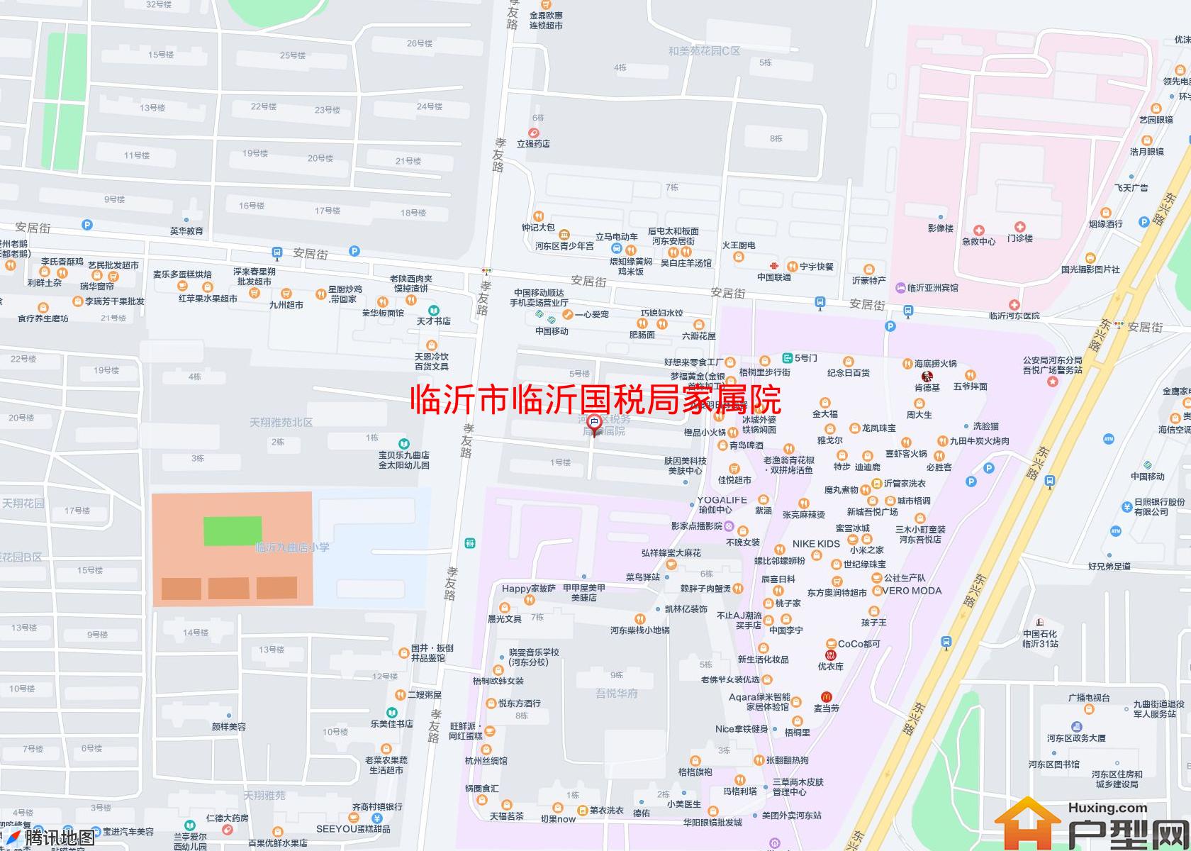 临沂国税局家属院小区 - 户型网