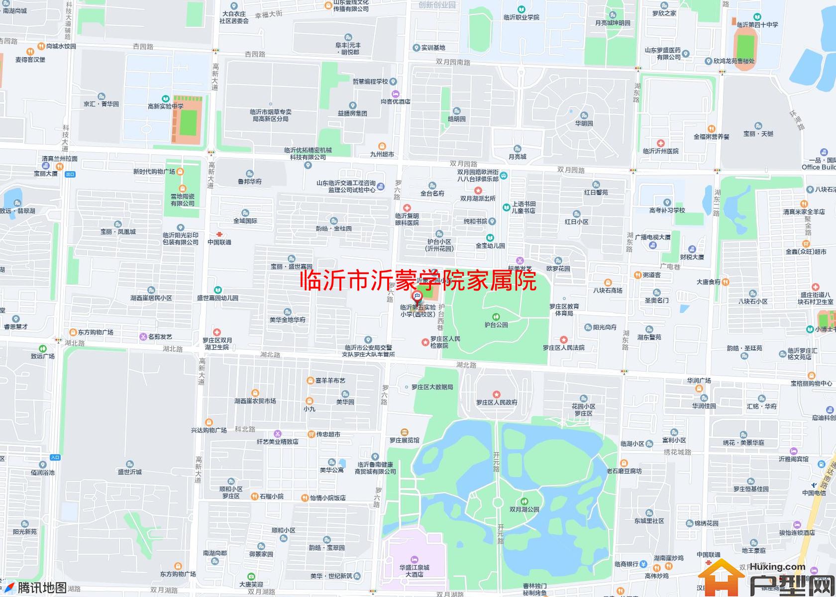 沂蒙学院家属院小区 - 户型网