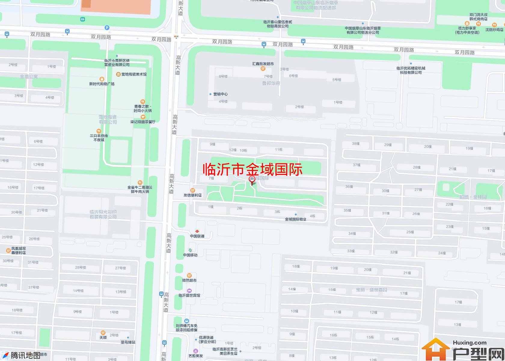 金域国际小区 - 户型网