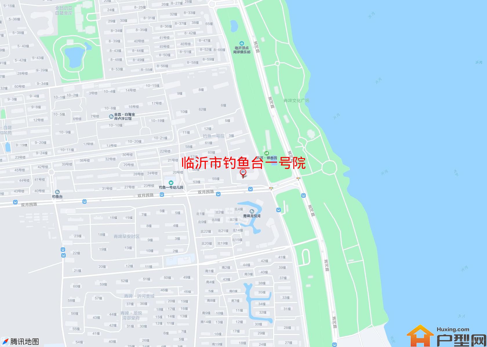 钓鱼台一号院小区 - 户型网