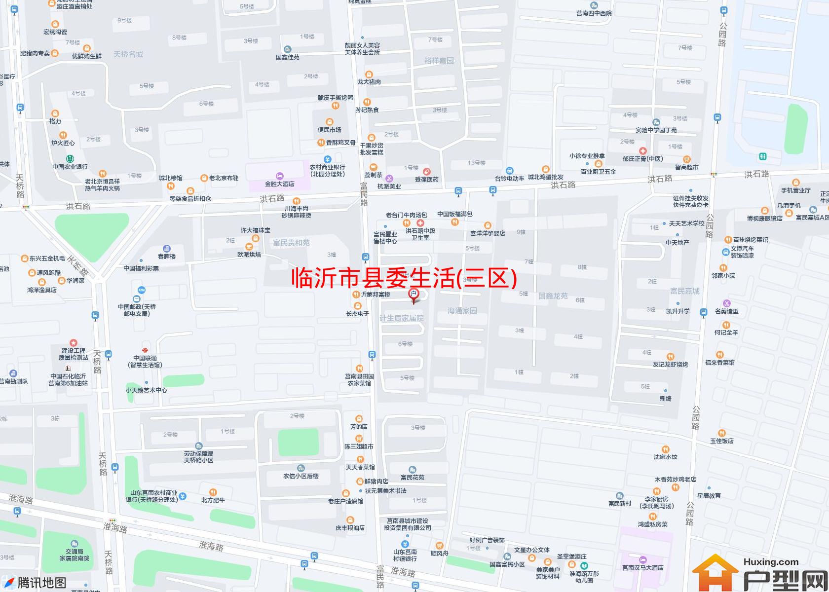 县委生活(三区)小区 - 户型网