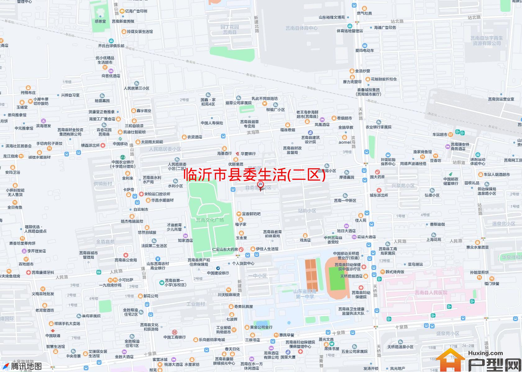 县委生活(二区)小区 - 户型网