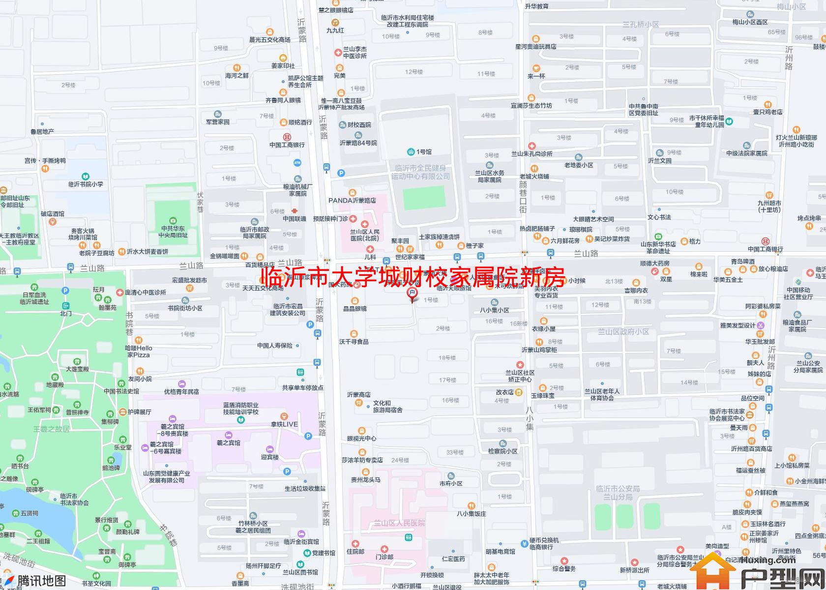 大学城财校家属院新房小区 - 户型网