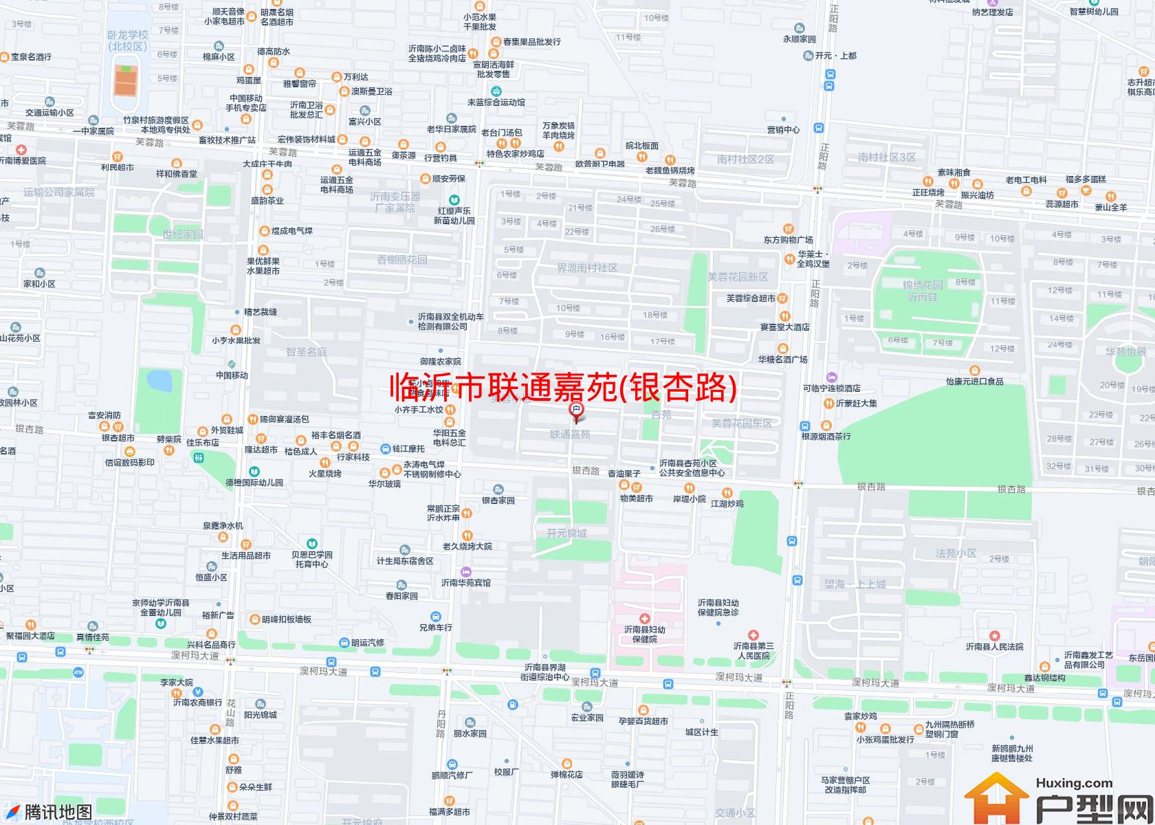 联通嘉苑(银杏路)小区 - 户型网