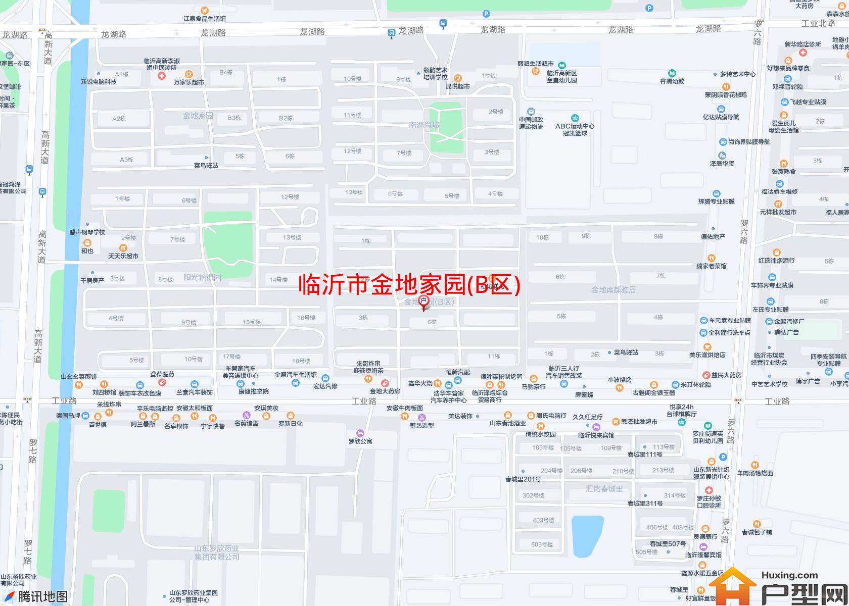 金地家园(B区)小区 - 户型网