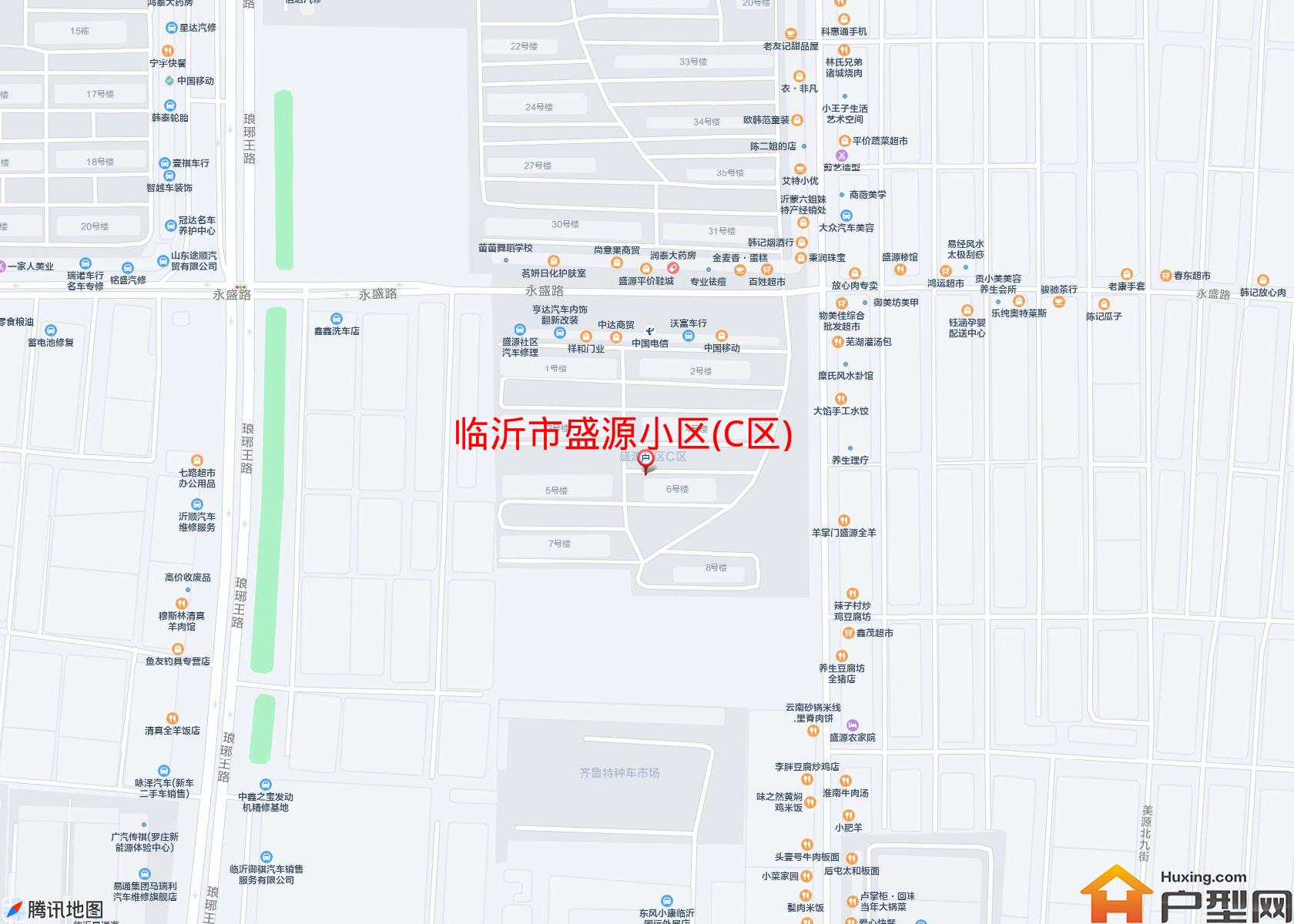 盛源小区(C区)小区 - 户型网