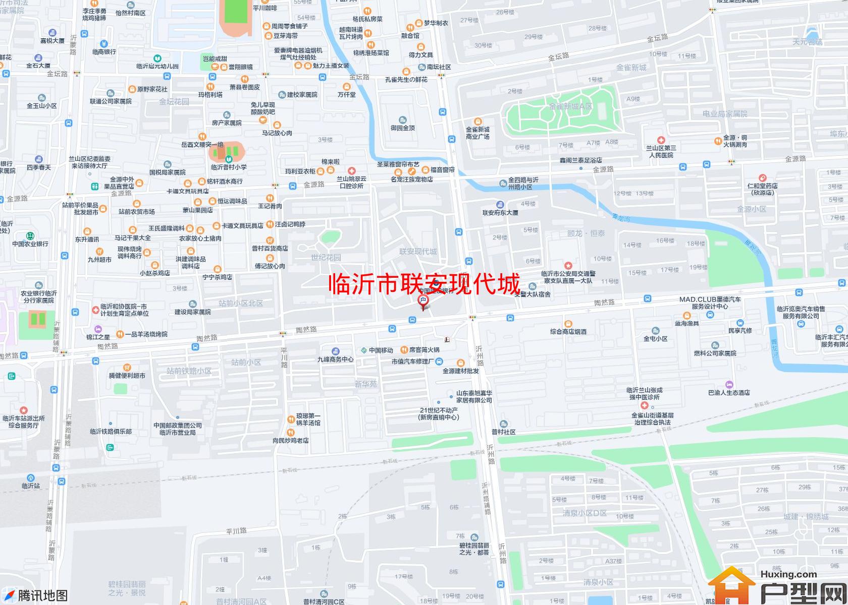 联安现代城小区 - 户型网