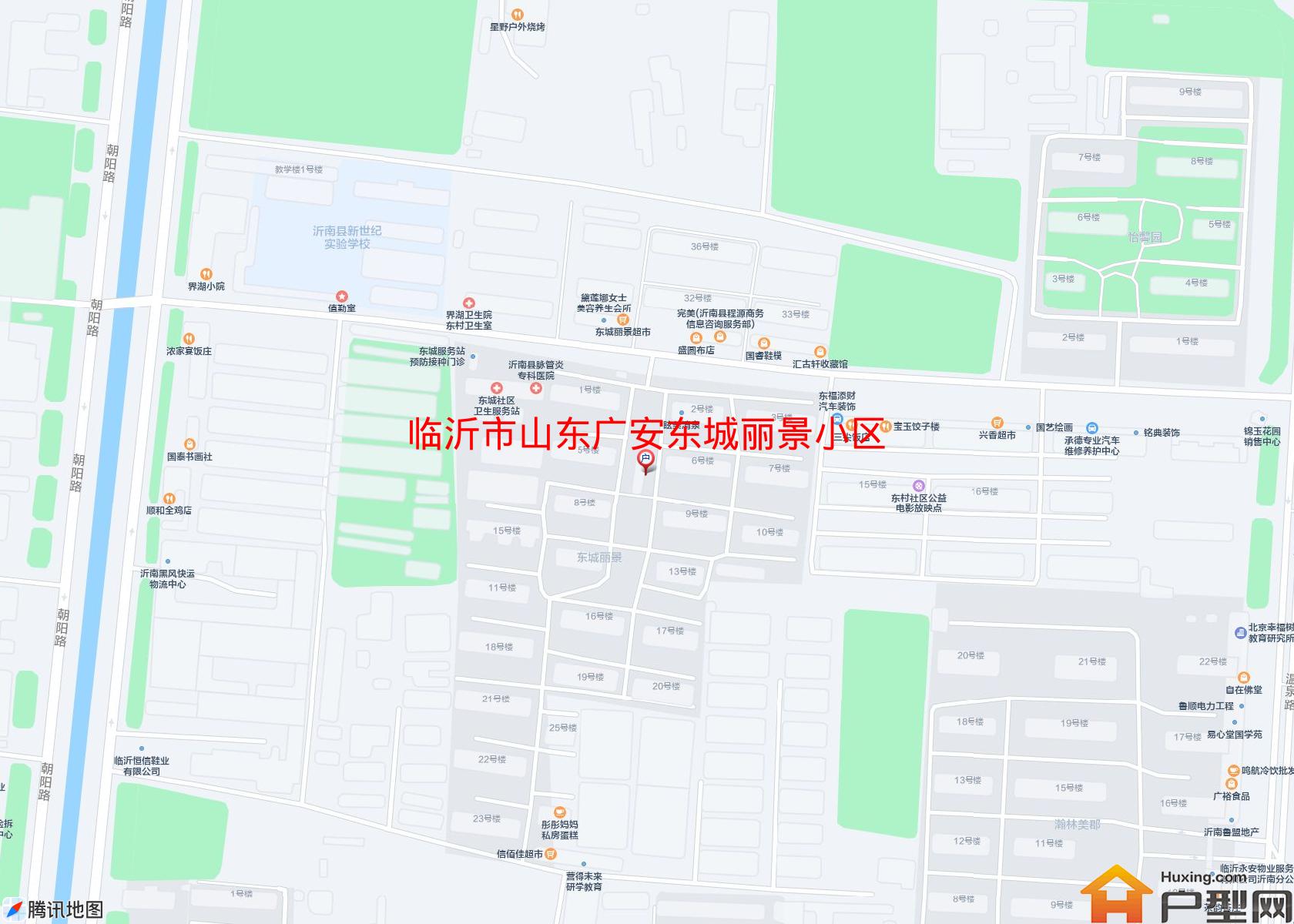 山东广安东城丽景小区小区 - 户型网