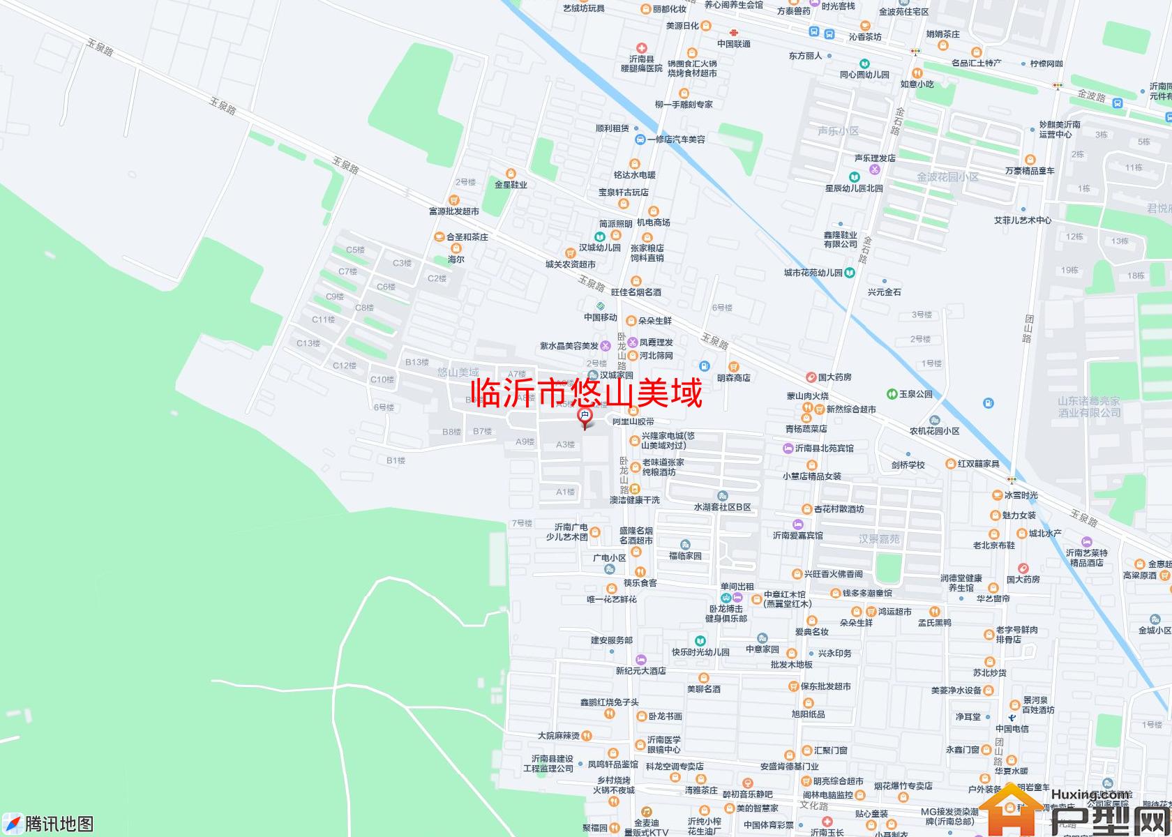 悠山美域小区 - 户型网