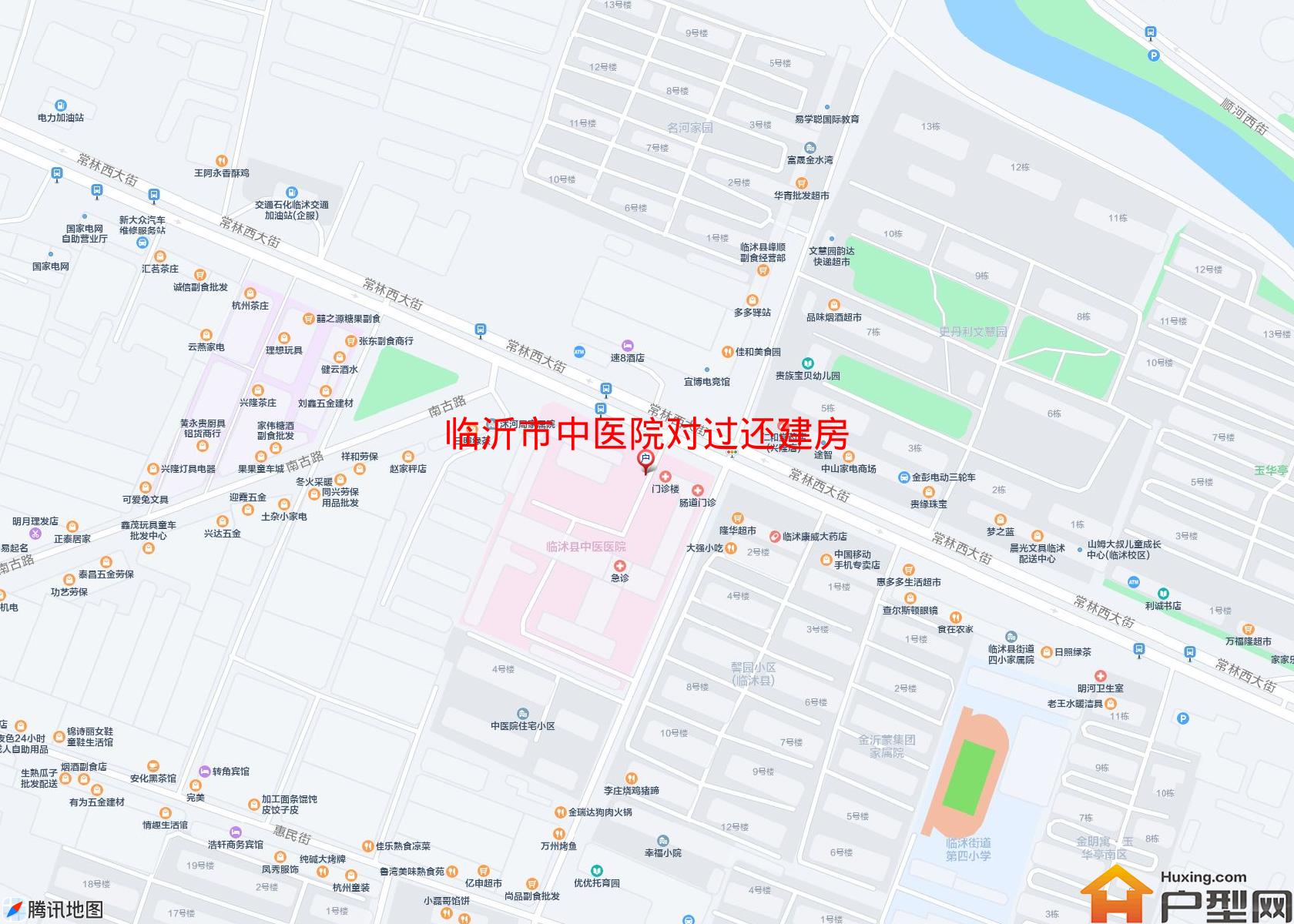 中医院对过还建房小区 - 户型网