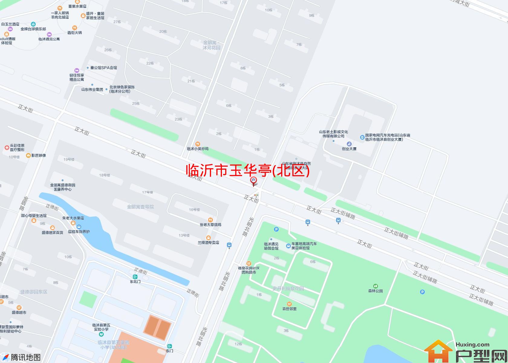 玉华亭(北区)小区 - 户型网