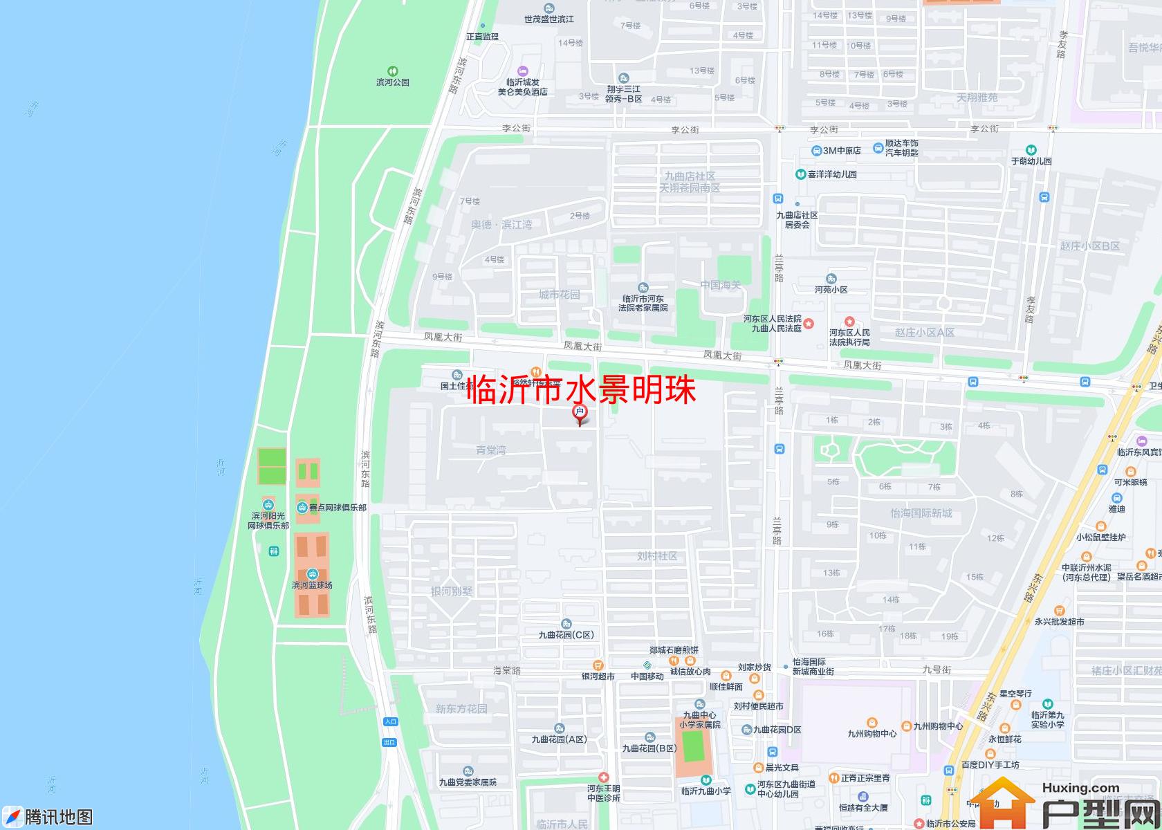 水景明珠小区 - 户型网
