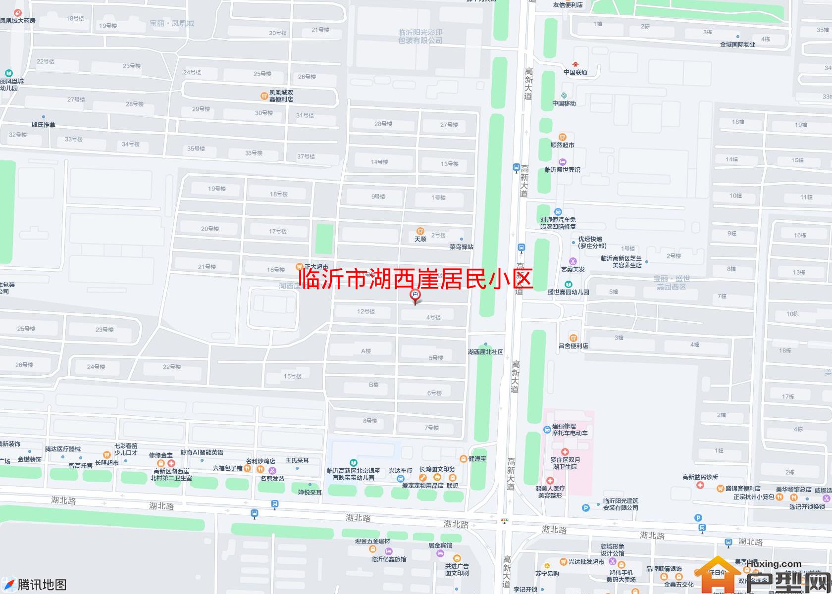 湖西崖居民小区小区 - 户型网