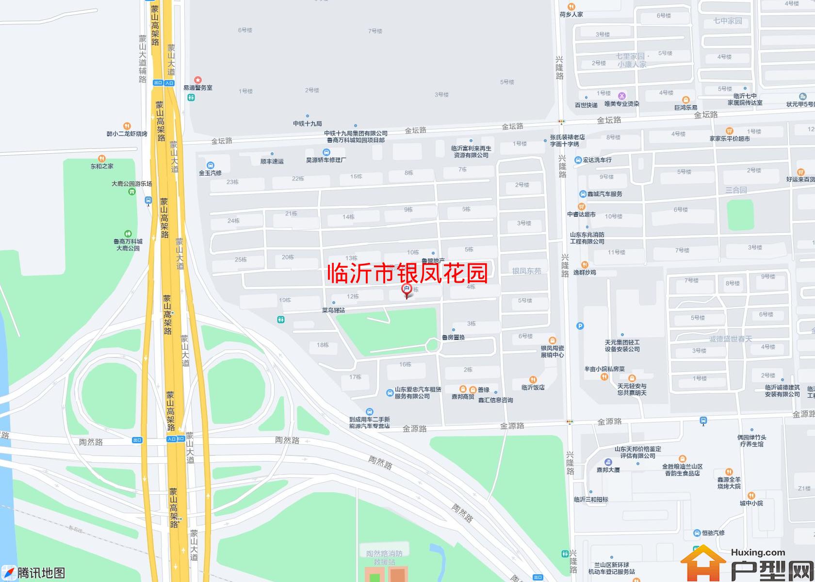 银凤花园小区 - 户型网