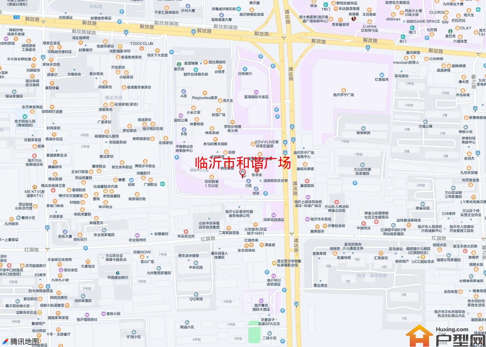 和谐广场小区 - 户型网