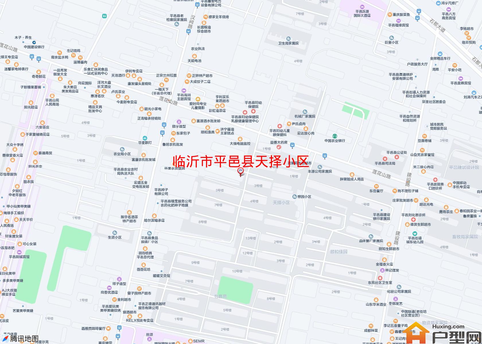 平邑县天择小区小区 - 户型网