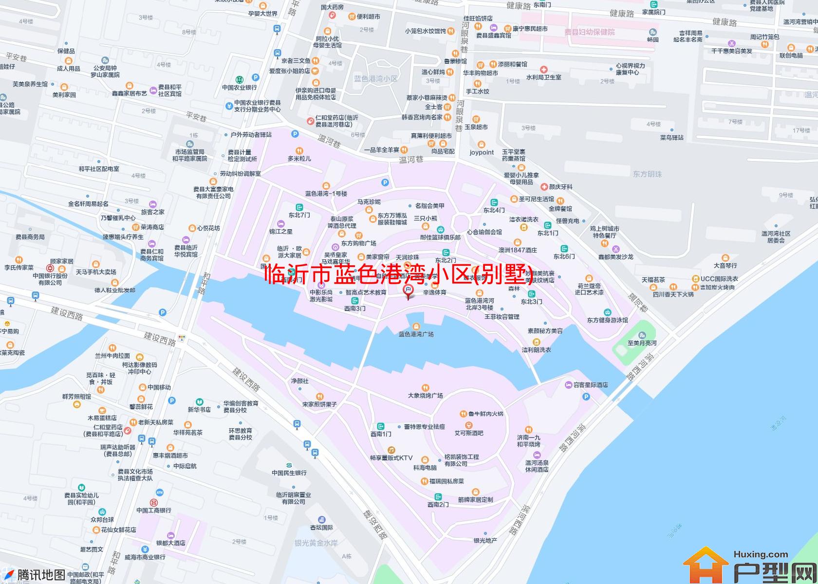 蓝色港湾小区(别墅)小区 - 户型网