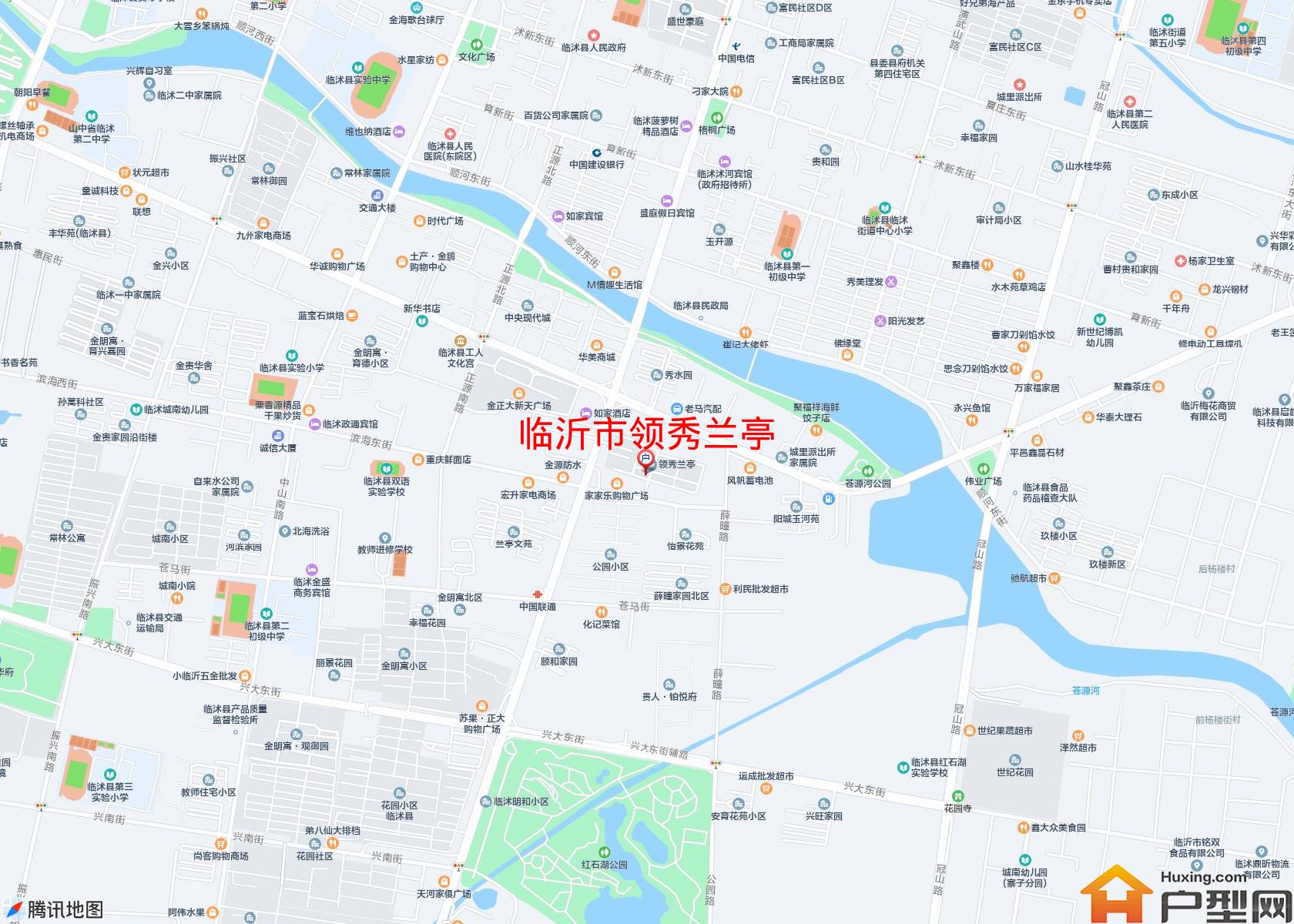 领秀兰亭小区 - 户型网