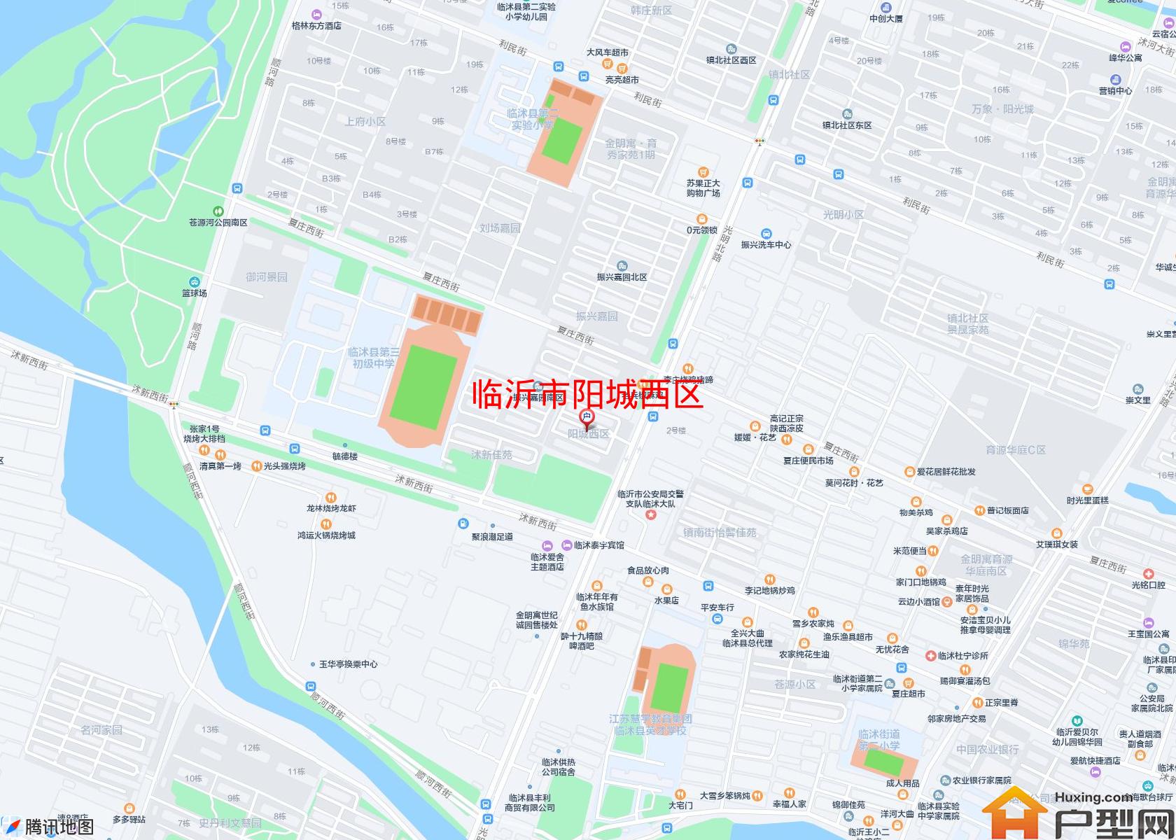 阳城西区小区 - 户型网