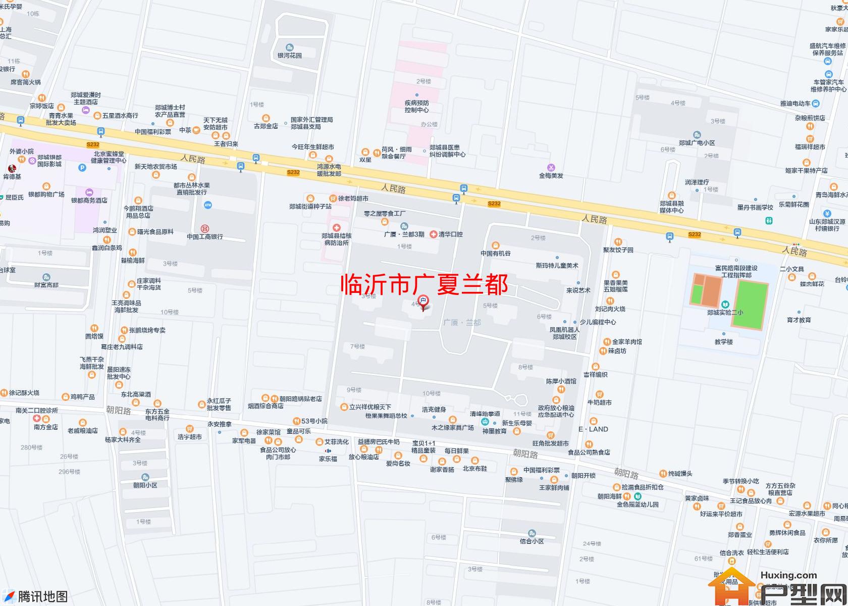 广夏兰都小区 - 户型网