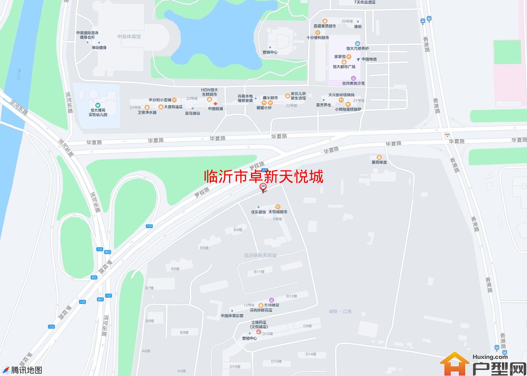 卓新天悦城小区 - 户型网