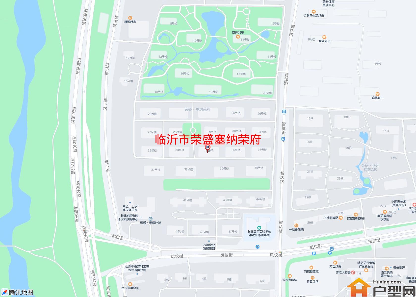 荣盛塞纳荣府小区 - 户型网