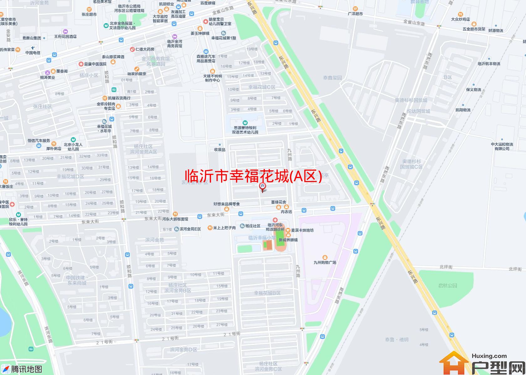 幸福花城(A区)小区 - 户型网